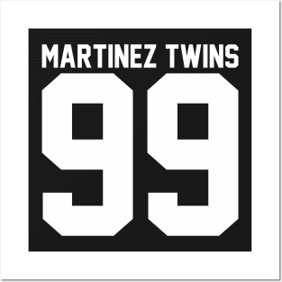 martinez twins Posters and Art